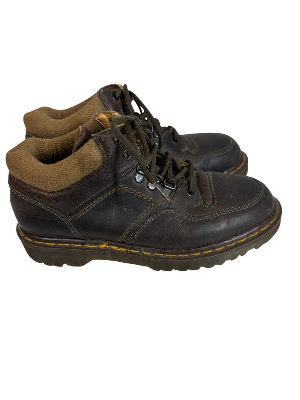 DOC MARTINS 6 Vintage Y2K #2128 Crazy Horse Leather Ankle Lace up Boots England